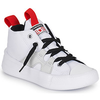 Shoes Children Low top trainers Converse Chuck Taylor All Star Ultra Color Block Mid White