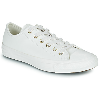 Converse  Chuck Taylor All Star Mono White Ox  women's Shoes (Trainers) in White