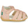 Shoes Girl Sandals Kickers BIGFLO-2 Pink