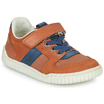 Shoes Boy Low top trainers Kickers WINTUP Camel