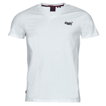 Clothing Men Short-sleeved t-shirts Superdry VINTAGE LOGO EMB VEE TEE Optic
