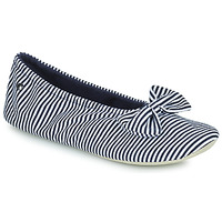Shoes Women Slippers Isotoner 97286 Blue / White