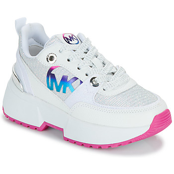 Shoes Girl Low top trainers MICHAEL Michael Kors Cosmo Sport White / Multicolour