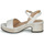 Shoes Women Sandals Wonders D-8802-WILD White