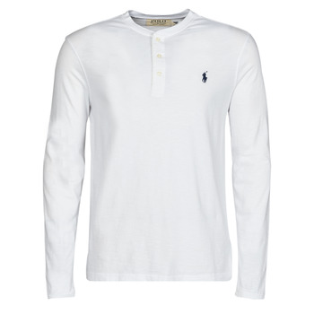 Clothing Men Long sleeved tee-shirts Polo Ralph Lauren K216SC05 White