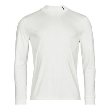 Clothing Men Long sleeved tee-shirts Polo Ralph Lauren K216SC55 White / Nevis