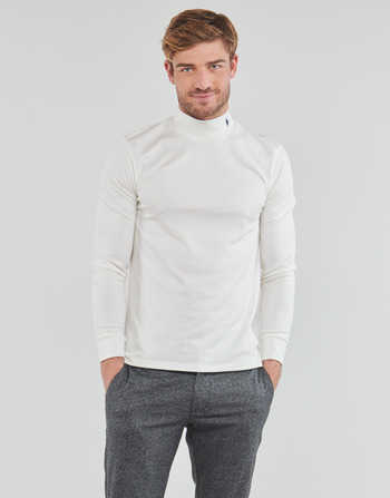 Clothing Men Long sleeved tee-shirts Polo Ralph Lauren K216SC55 White / Nevis