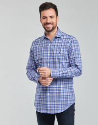 Clothing Men Long-sleeved shirts Polo Ralph Lauren Z216SC11 Blue