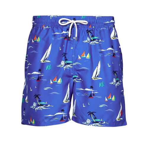 Polo Ralph Lauren W221SC13 Blue / Multicolour - Free delivery | Spartoo UK  ! - Clothing Swimwear Men £ 