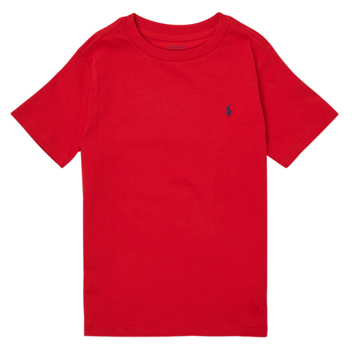 Clothing Children Short-sleeved t-shirts Polo Ralph Lauren NOUVILE Red
