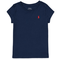 Clothing Girl Short-sleeved t-shirts Polo Ralph Lauren NOIVEL Marine
