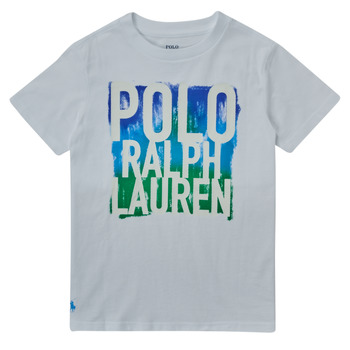 Clothing Boy Short-sleeved t-shirts Polo Ralph Lauren GIMMO White
