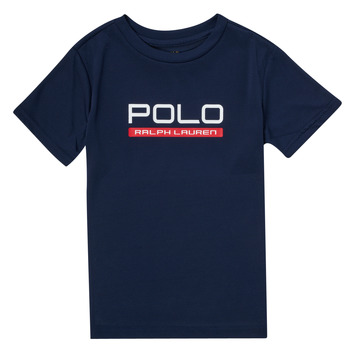 Clothing Boy Short-sleeved t-shirts Polo Ralph Lauren DOLAIT Marine