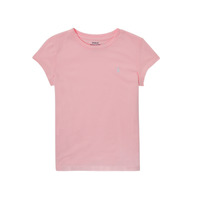 Clothing Girl Short-sleeved t-shirts Polo Ralph Lauren ZORAMA Pink