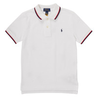 Clothing Boy Short-sleeved polo shirts Polo Ralph Lauren TOUNIADI White