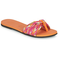 Shoes Women Sandals Havaianas YOU ST TROPEZ MESH Pink / Orange