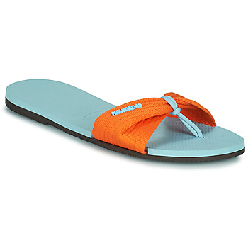 Shoes Women Sandals Havaianas YOU ST TROPEZ BASIC Orange / Blue