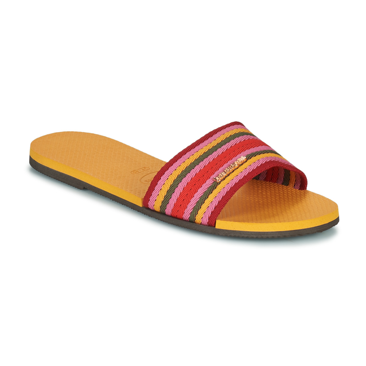 havaianas  you malta mix  women's mules / casual shoes in multicolour
