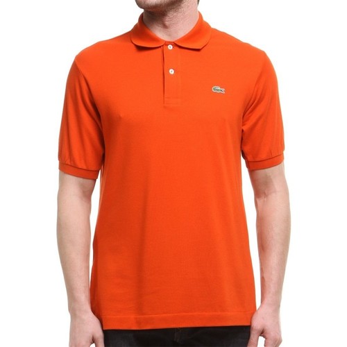 Clothing Men Short-sleeved t-shirts Lacoste L1212WU9 Orange