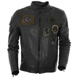 Clothing Men Jackets Aeronautica Militare PN5011PL15414 Black