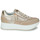 Shoes Women Low top trainers NeroGiardini E218060D-702 Beige / Gold