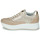 Shoes Women Low top trainers NeroGiardini E218060D-702 Beige / Gold