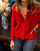 Clothing Women Jackets / Cardigans Céleste IRIS Red