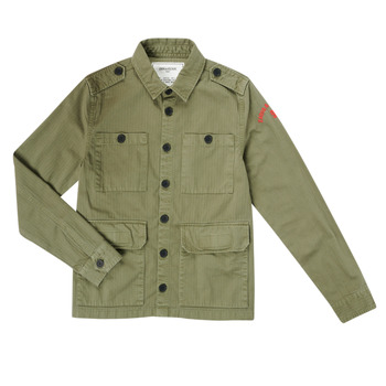 Clothing Boy Jackets / Blazers Zadig & Voltaire HUILA Kaki