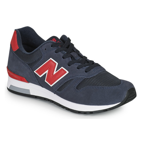 Shoes Men Low top trainers New Balance 565 Marine / Red