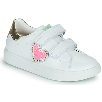 Pablosky  TOMI  girls's Children's Shoes (Trainers) in White