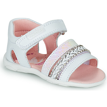 Pablosky  TODIL  girls's Children's Sandals in White