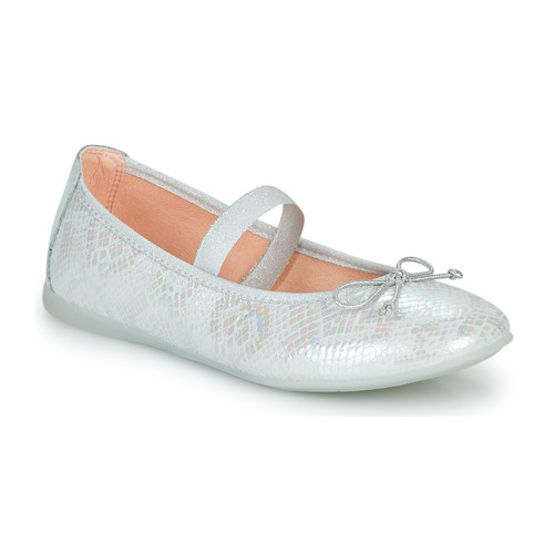 Shoes Girl Flat shoes Pablosky TATALIE White / Iris