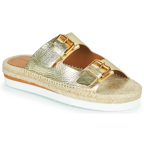 Shoes Women Mules See by Chloé GLYN SB38141A Gold