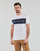 Clothing Men Short-sleeved t-shirts Tommy Hilfiger TEE LOGO FLAG White
