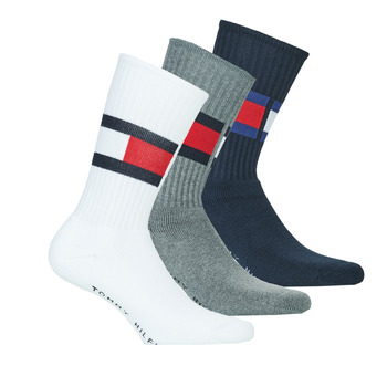 Shoe accessories Sports socks Tommy Hilfiger SOCK X3 White / Marine / Grey