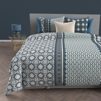 Home Bed linen Soleil D'Ocre LISBONNE Blue