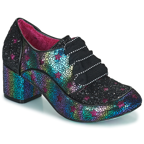Shoes Women Brogues Irregular Choice Supernova Black / Multicolour