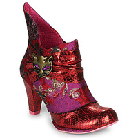 Shoes Women Ankle boots Irregular Choice Miaow Red