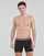 Underwear Men Boxer shorts DIM AIR COTTON FLEX X2 Black / Grey