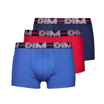 Underwear Men Boxer shorts DIM MIX & POWERFUL X3 Red / Blue / Marine