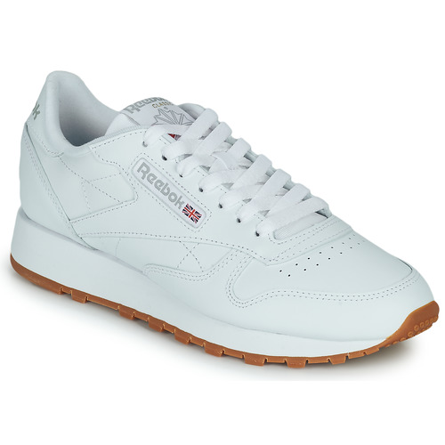 Reebok Classic CLASSIC LEATHER White - Free delivery | Spartoo UK ! - Shoes  Low top trainers £ 71.39