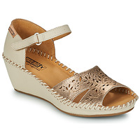 Shoes Women Sandals Pikolinos MARGARITA 943 Beige / Gold