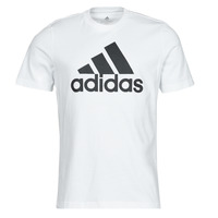 Clothing Men Short-sleeved t-shirts adidas Performance BL SJ T-SHIRT White /  black