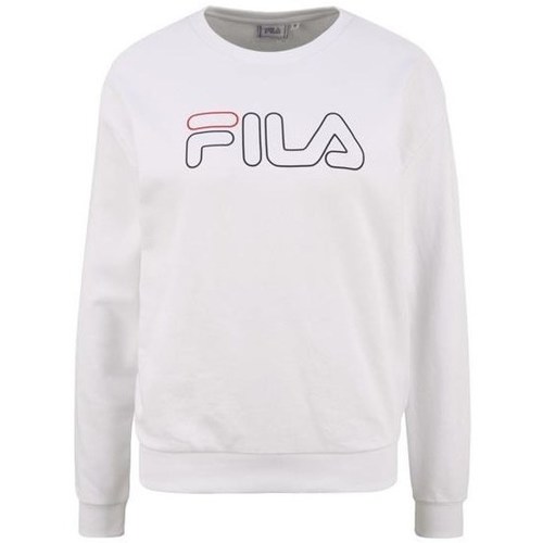 Clothing Women Sweaters Fila Lara Crew Sweat White