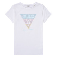 Clothing Girl Short-sleeved t-shirts Guess BIJUO White