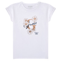 Clothing Girl Short-sleeved t-shirts Guess TEURO White