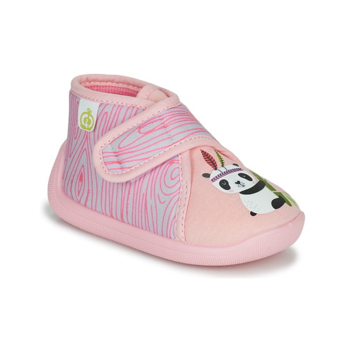 Shoes Girl Slippers Citrouille et Compagnie NEW 3 Dragée / Gray pink