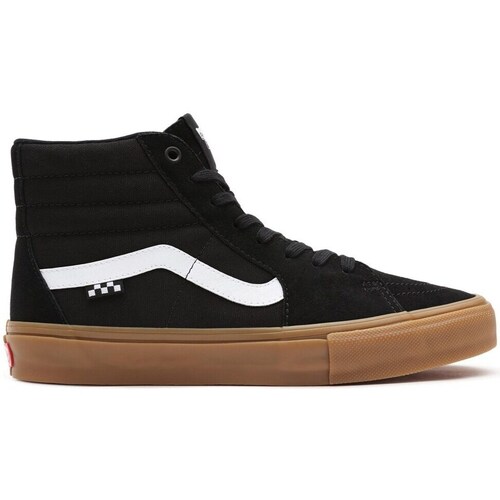 Shoes Men Skate shoes Vans SK8HI White, Black
