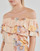 Clothing Women Long Dresses Lauren Ralph Lauren HAMAR-SHORT SLEEVE-DAY DRESS Multicolour