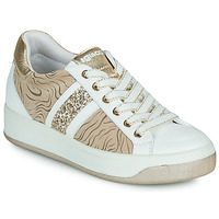 Shoes Women Low top trainers IgI&CO  White / Beige / Gold